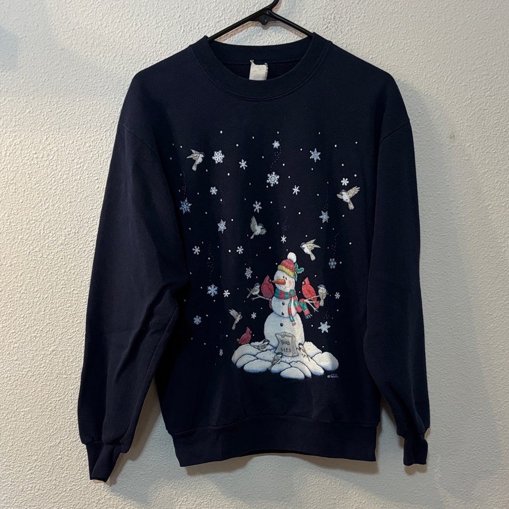 Snowman Graphic Sweatshirt